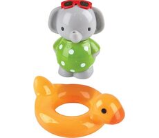Hape Wasserspielzeug - Schwimmender Elefant mit Entenküken / ab 1,5 Jahren