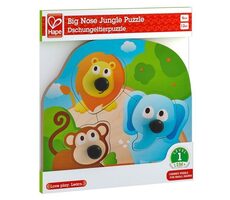 Hape Puzzle mit Griffen - Wild / ab 1 Jahr