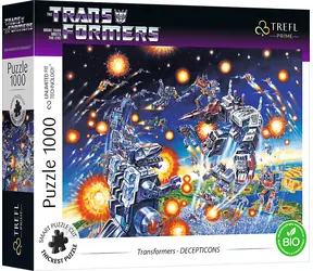 Trefl - Puzzle - UFT Transformers: Decepticons / 1000 Teile / 68,3 x 48 cm / Alter 12+