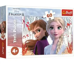 Trefl - Puzzle - Frozen 2: Die magische Welt von Anna und Elsa / 60 Teile / 33 x 22 cm / ab 4 Jahren