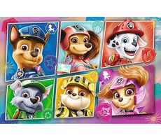 Trefl - Puzzle - Paw Patrol im Film: Freunde bereit für Action / 60 Teile / 33 x 22 cm / ab 4 Jahren