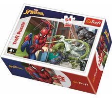 Trefl - Puzzle - Spiderman: Against the Villains / 54 Teile / 20 x 13 cm / ab 4 Jahren