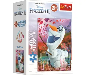 Trefl - Puzzle - Eiskönigreich 2: Olaf / 20 Teile / 22 x 16 cm / ab 3 Jahren