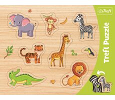 Trefl - Puzzle - Einlage: Safari / 37 x 29 cm / ab 3 Jahren