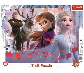 Trefl - Puzzle - Eiskönigreich: Abenteuer / 25 Teile / 31,5 x 23,5 cm / Alter 4+