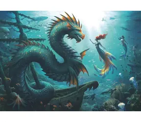 Ravensburger Das Geheimnis der Seeungeheuer / 1000 Teile / ab 14 Jahren