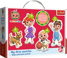 Trefl - Puzzle - Babypuzzle: Cocomelon 4in1 / 2|3|4|5 Teile / ab 2 Jahren
