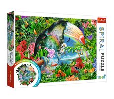 Trefl - Puzzle - Tropische Tiere / 1040 Teile / 68,3 x 48 cm / ab 12 Jahren