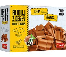 Trefl - Bausatz - BRICK TRICK Packung Dachziegel / 40 Stück / ab 6 Jahren