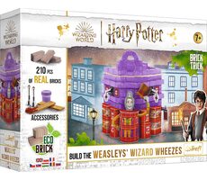 Trefl - Bausatz - BRICK TRICK Harry Potter: Weasleys Zauberstreiche M / 210 Teile / ab 8 Jahren