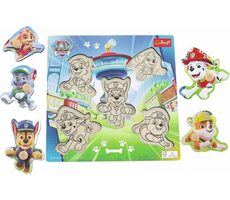 Trefl - Einsatz - Holzeinsatz Paw Patrol / 18 Monate+