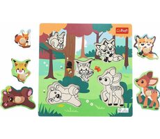 Trefl - Einlage - Holzeinlage Wald / 18 Monate+