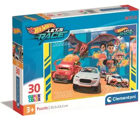 Clementoni PUZZLE Hot Wheels / 30 Teile / ab 3 Jahren