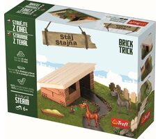 Trefl - Bausatz - BRICK TRICK Stable S / 30 Teile / ab 6 Jahren