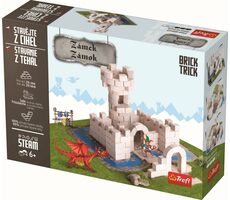 Trefl - Bausatz - BRICK TRICK Castle M / 210 Teile / ab 6 Jahren