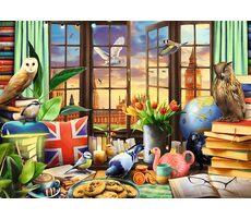 Trefl - Puzzle - Premium PLUS Tea Time: All British / 1000 Teile / 68,3 x 48 cm / Alter 12+