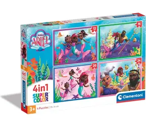 Clementoni PUZZLE Ariel 4in1 / 12+16+20+24 Teile / ab 3 Jahren