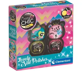 Clementoni Crazy CHIC Beauty: Nagellack-Set 3 / ab 6 Jahren