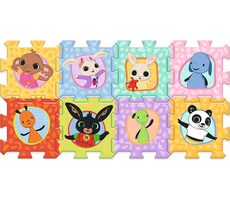 Trefl - Puzzle - Schaumstoffpuzzle Bing Rabbit and friends / 117 x 60 cm / 28,5 x 28,5 x 1,5 cm / ab 2 Jahren 