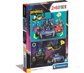 Clementoni PUZZLE Batwheels / 2x60 Teile / ab 5 Jahren