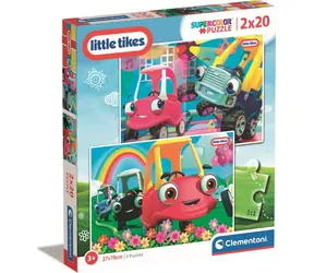 Clementoni PUZZLE Little Tikes / 2x20 Teile / ab 3 Jahren