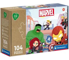 Clementoni Play For Future PUZZLE MARVEL: Avengers / 104 Teile / ab 6 Jahren