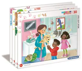 Clementoni PUZZLE Beruf: Ballerina / 30 Teile / ab 3 Jahren