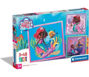 Clementoni PUZZLE Ariel / 3x48 Teile / ab 5 Jahren