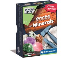 Clementoni Science&Play Lab: Geologie-Mini-Set: Steine und Mineralien / ab 7 Jahren