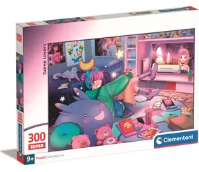 Clementoni PUZZLE Spielebegeisterte / 300 Teile / ab 9 Jahren
