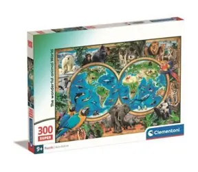 Clementoni PUZZLE Die erstaunliche Welt der Tiere / 300 Teile / ab 9 Jahren
