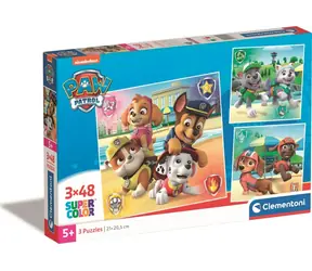 Clementoni PUZZLE Paw Patrol / 3x48 Teile / ab 5 Jahren