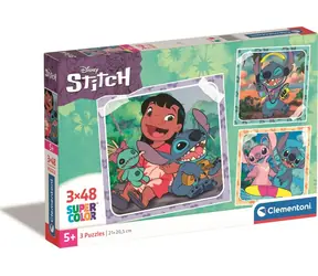 Clementoni PUZZLE Stitch / 3x48 Teile / ab 5 Jahren