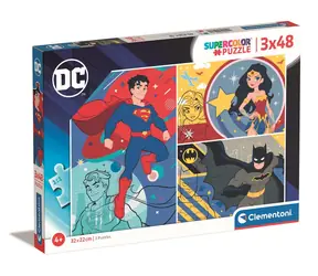 Clementoni PUZZLE DC Comics / 3x48 Teile / ab 5 Jahren