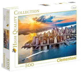 Clementoni PUZZLE Blick auf New York / 500 Teile / ab 10 Jahren