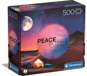 Clementoni Peace PUZZLE: Sternennacht / 500 Teile / ab 10 Jahren