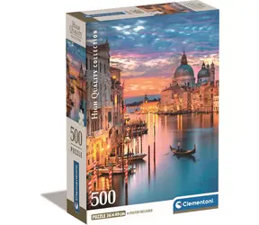 Clementoni PUZZLE Beleuchtetes Venedig / 500 Teile / ab 10 Jahren