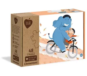 Clementoni Play For Future PUZZLE Sei mein Freund / 3x48 Teile / ab 5 Jahren