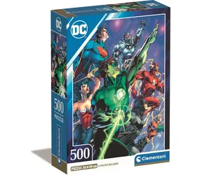 Clementoni PUZZLE DC Comics: Justice League / 500 Teile / ab 14 Jahren