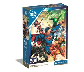 Clementoni PUZZLE DC Comics: Justice League / 500 Teile / ab 14 Jahren