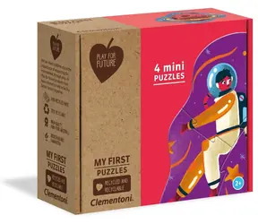 Clementoni Play For Future Mein erstes PUZZLE Im Weltraum 4in1 / 2+3+4+5 Teile / ab 3 Jahren