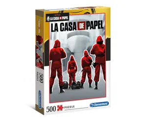 Clementoni PUZZLE Netflix: Papierhaus / 500 Teile / ab 14 Jahren