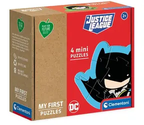 Clementoni My First PUZZLE Justice League: Superhelden 4in1 / 3+6+9+12 Teile / ab 3 Jahren