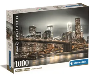 Clementoni PUZZLE Panorama von New York / 1000 Teile / ab 10 Jahren
