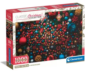 Clementoni PUZZLE Impossible: Weihnachten / 1000 Teile / ab 10 Jahren