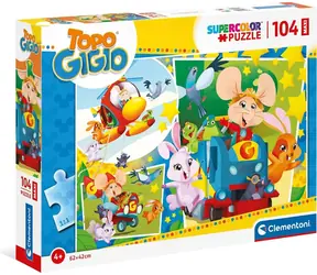Clementoni PUZZLE Maus Gigio MAXI / 104 Teile / ab 4 Jahren