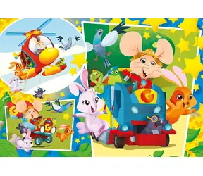 Clementoni PUZZLE Maus Gigio MAXI / 104 Teile / ab 4 Jahren