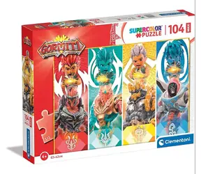Clementoni PUZZLE Gormiti: Boten mit Armbändern MAXI / 24 Teile / ab 4 Jahren