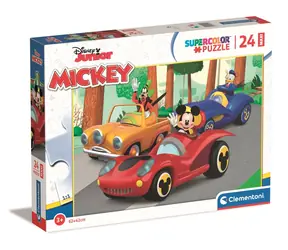 Clementoni PUZZLE Mickey auf Reise MAXI / 24 Teile / ab 4 Jahren