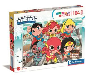 Clementoni PUZZLE DC Super Friends MAXI / 104 Teile / ab 4 Jahren